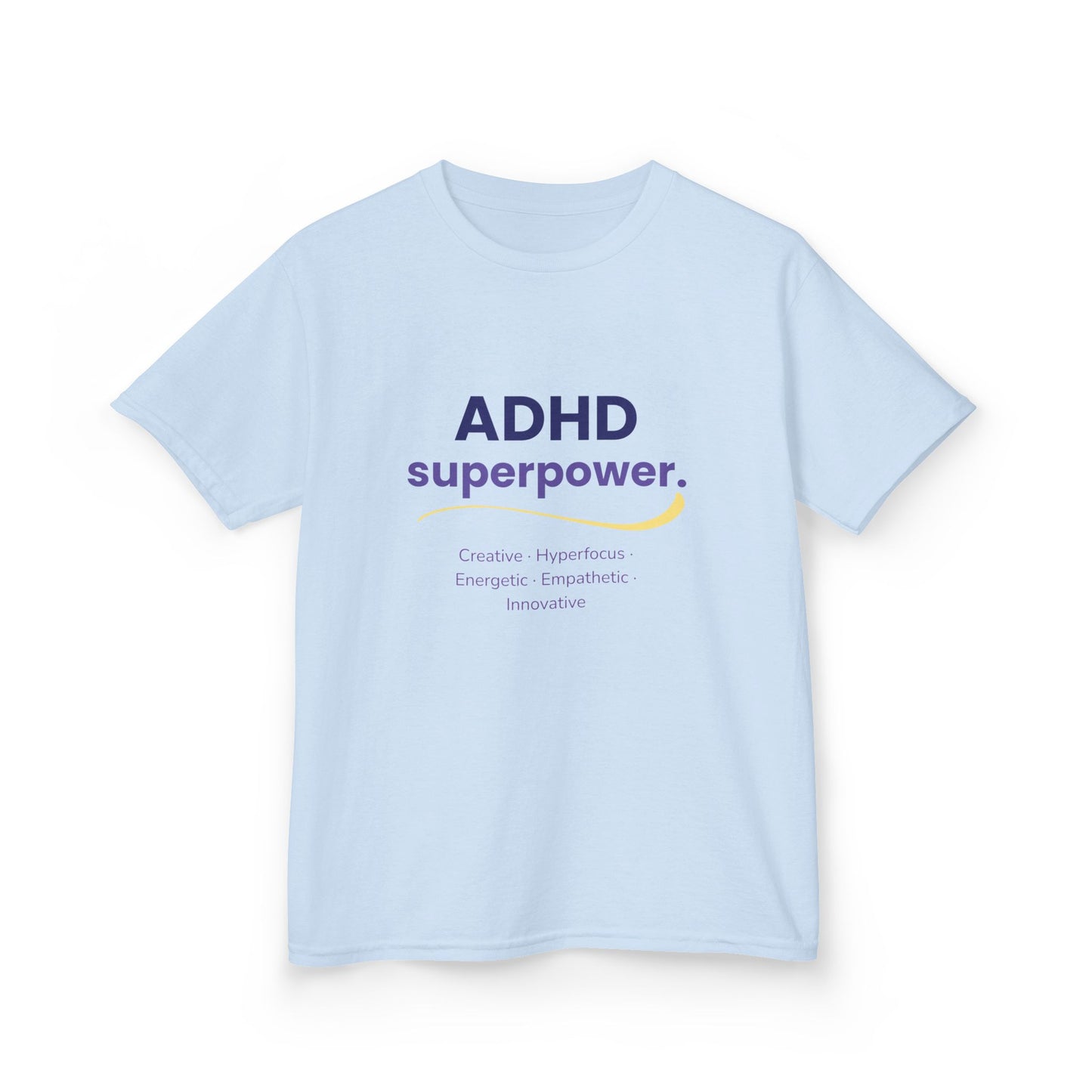 ADHD Superpower Kids T-Shirt – Positive Neurodiversity Tee | Neubrave