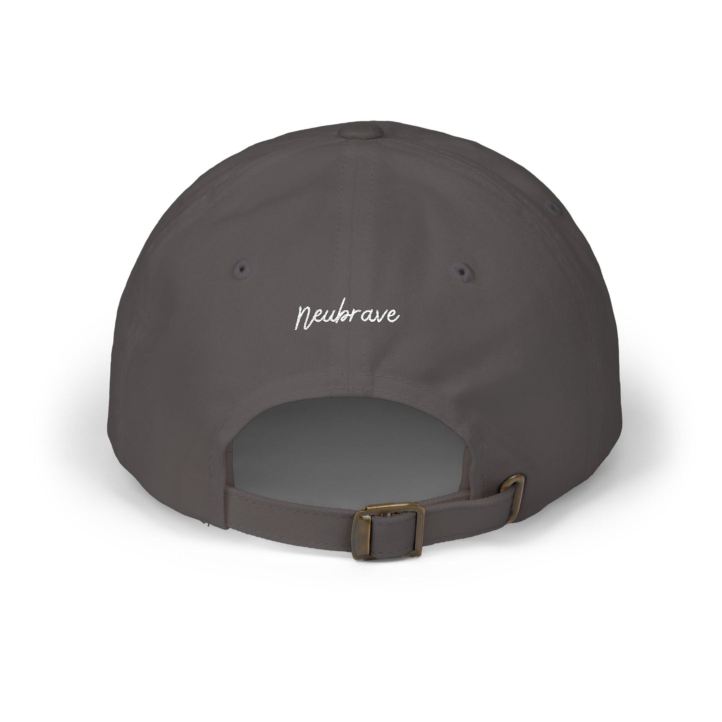 "Wired Differently. Living Bravely." — Embroidered Neurodivergent Cap | Unstructured Dad Hat · ADHD & Autism | Neubrave