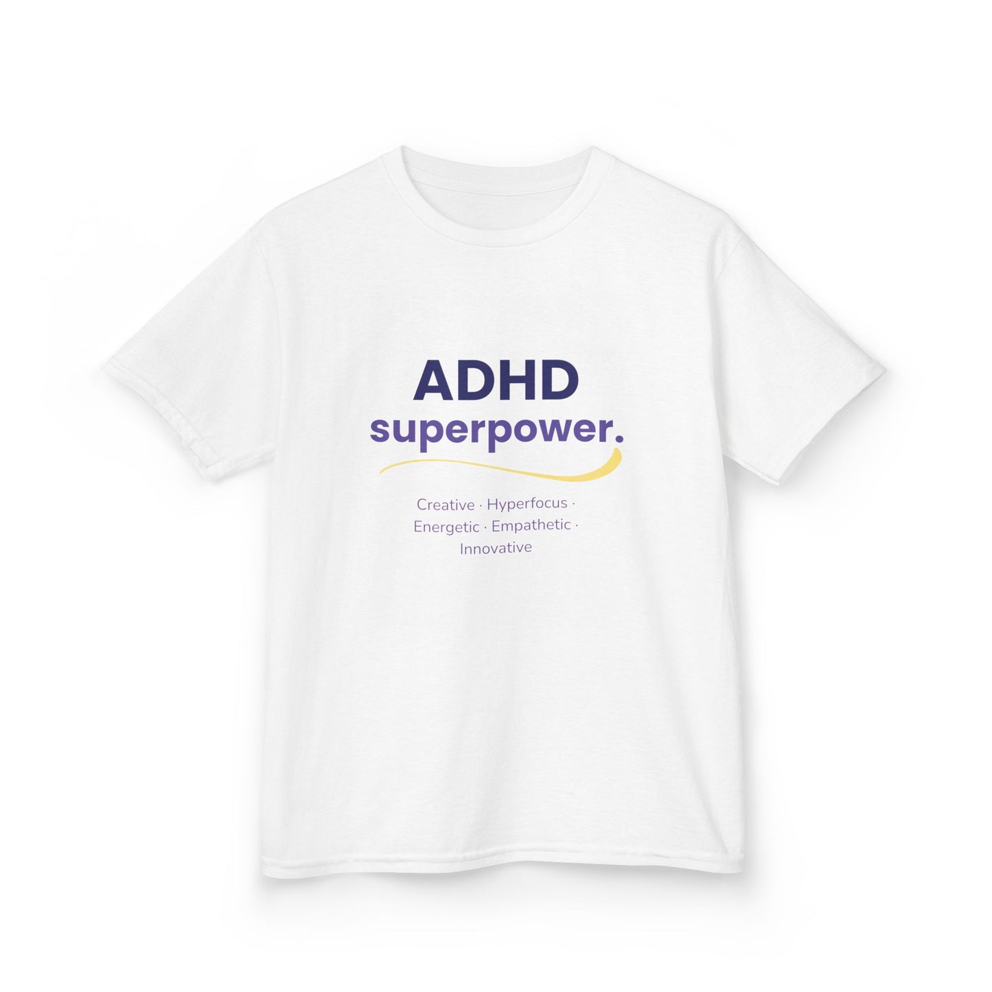 ADHD Superpower Kids T-Shirt – Positive Neurodiversity Tee | Neubrave