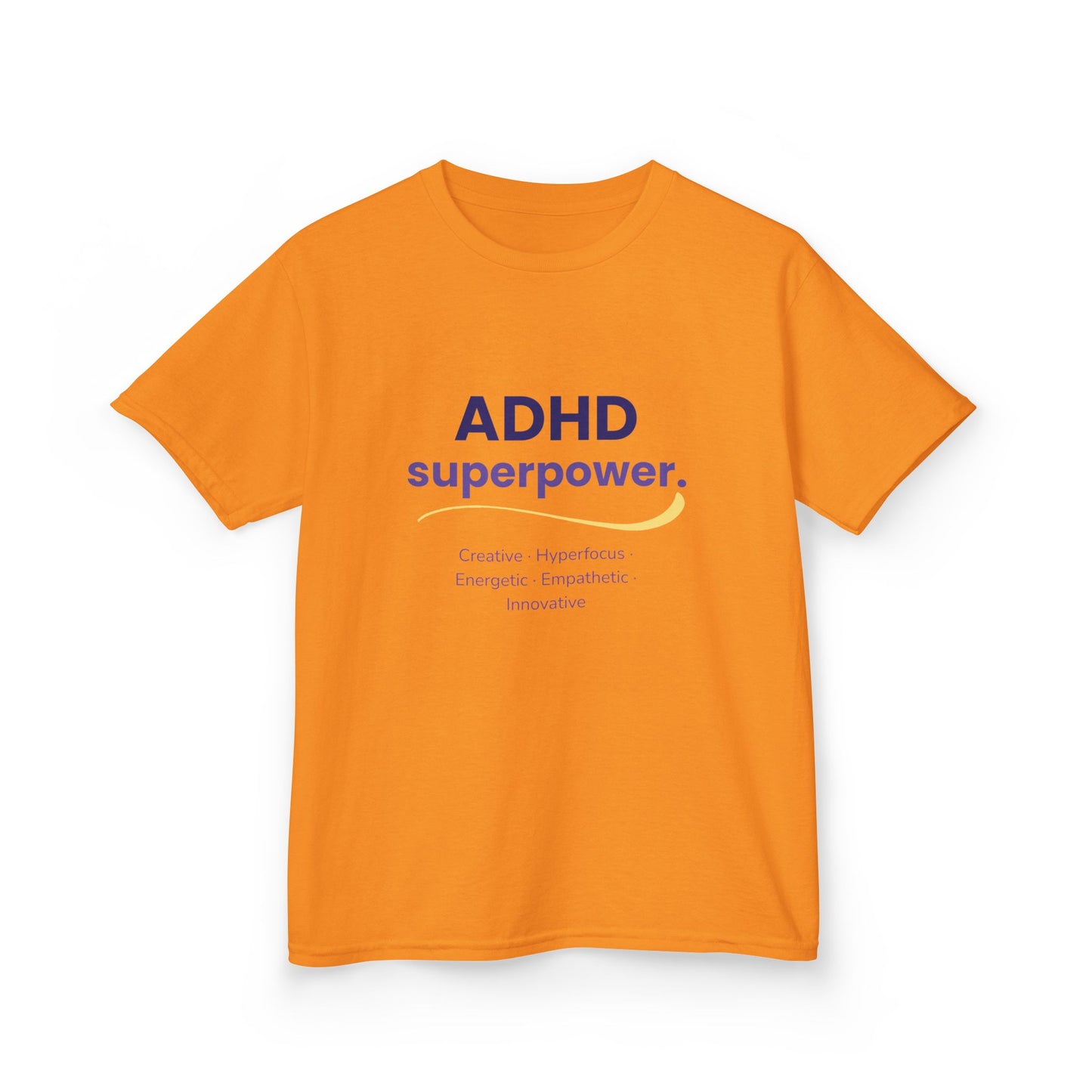ADHD Superpower Kids T-Shirt – Positive Neurodiversity Tee | Neubrave