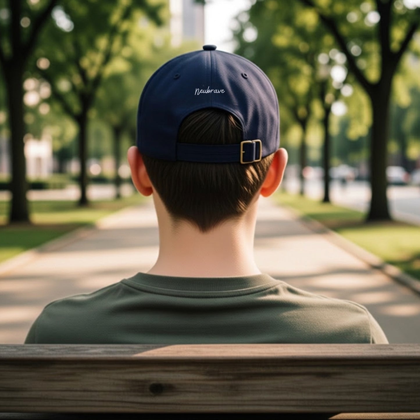 "Wired Differently. Living Bravely." — Embroidered Neurodivergent Cap | Unstructured Dad Hat · ADHD & Autism | Neubrave