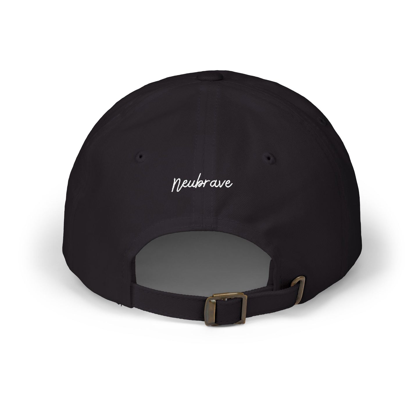 "Wired Differently. Living Bravely." — Embroidered Neurodivergent Cap | Unstructured Dad Hat · ADHD & Autism | Neubrave